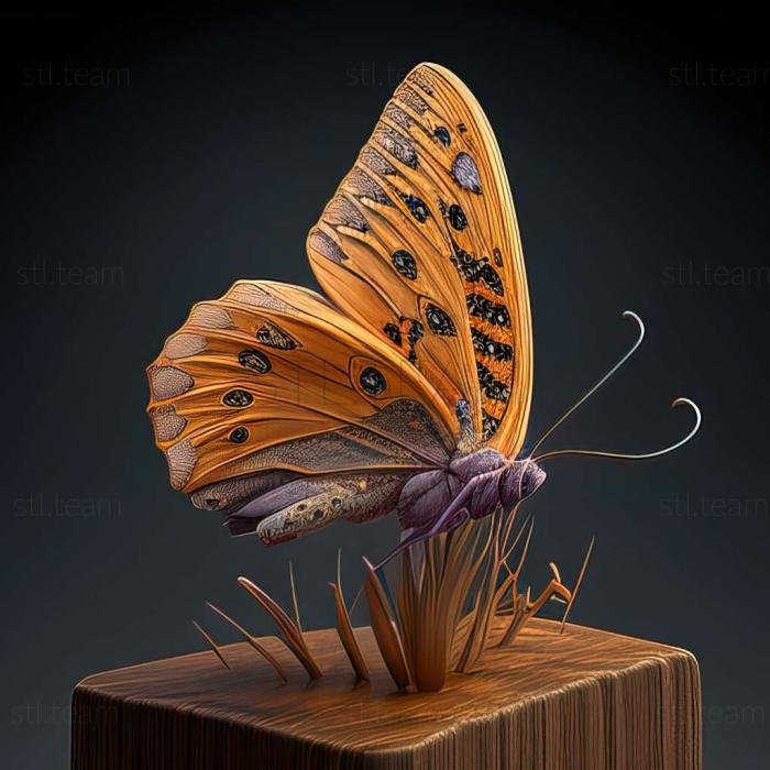 3D model Boloria purpurea (STL)